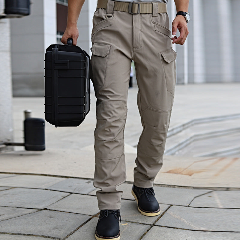 Morgan™ | Stretch Bikerhose mit Holstertaschen