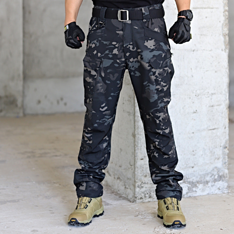 Morgan™ | Stretch Bikerhose mit Holstertaschen