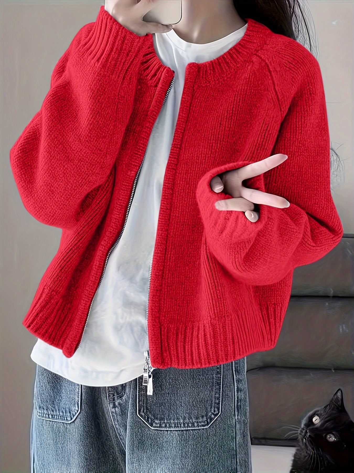 MIRA™ | WARME UND VIELSEITIGE STRICKJACKE