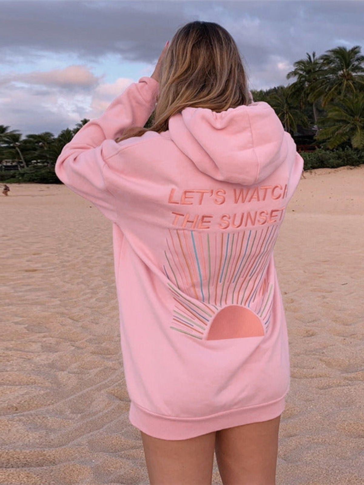 SUMMER™ | GEMÜTLICHE KAPUZENPULLOVER MIT EINZIGARTIGEM SONNENUNTERGANGS-DESIGN
