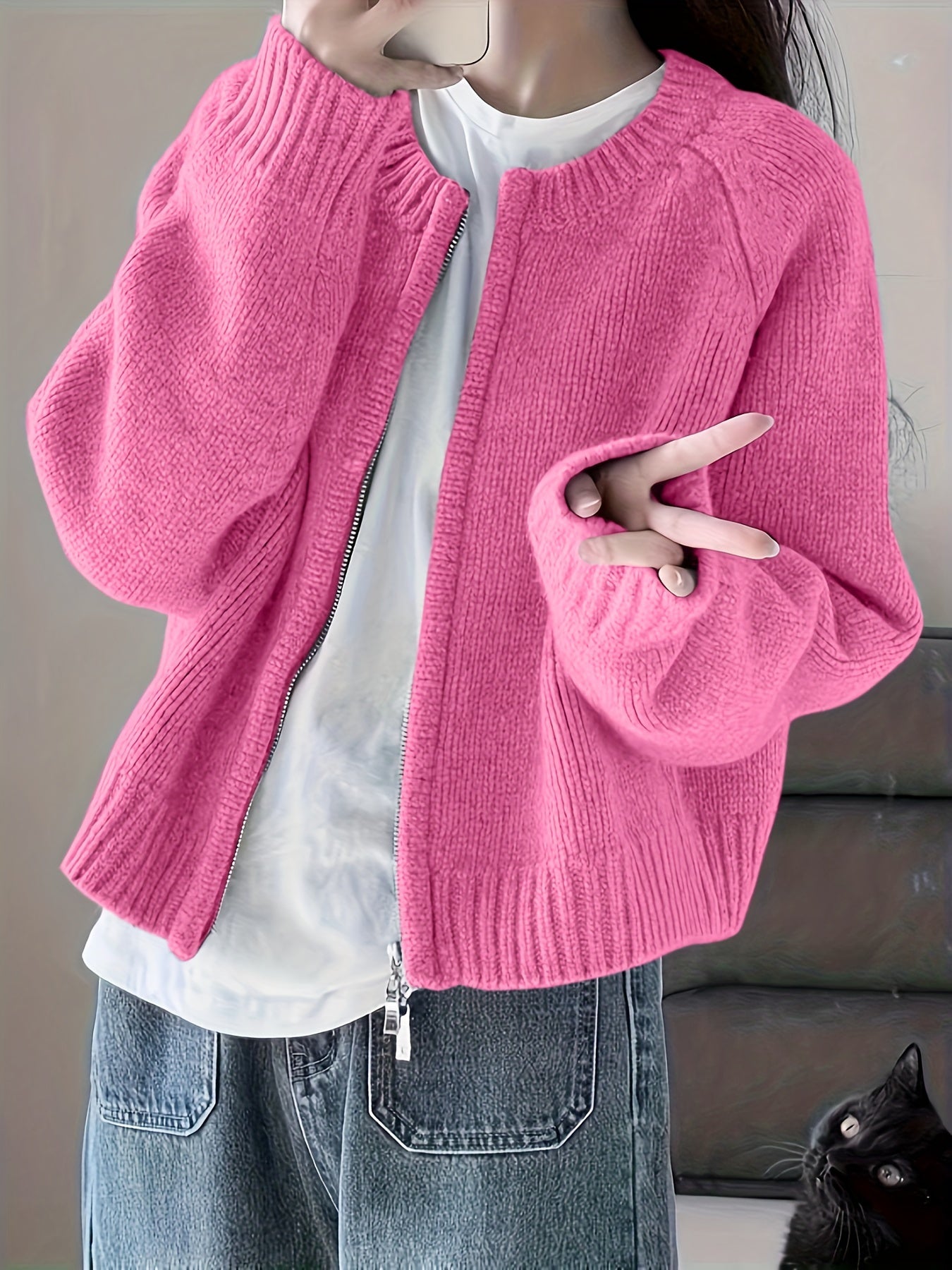 MIRA™ | WARME UND VIELSEITIGE STRICKJACKE