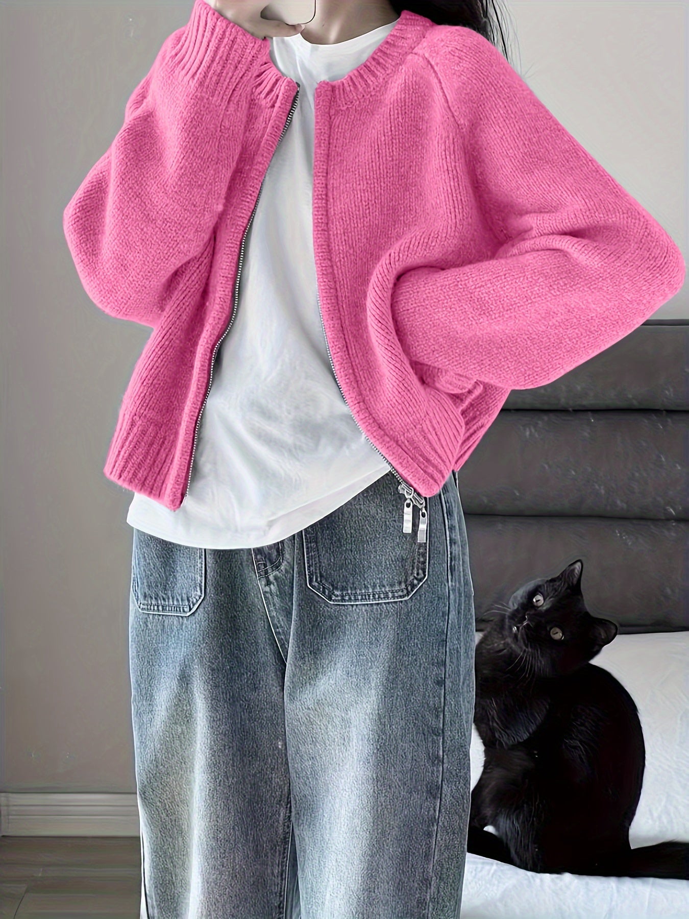 MIRA™ | WARME UND VIELSEITIGE STRICKJACKE