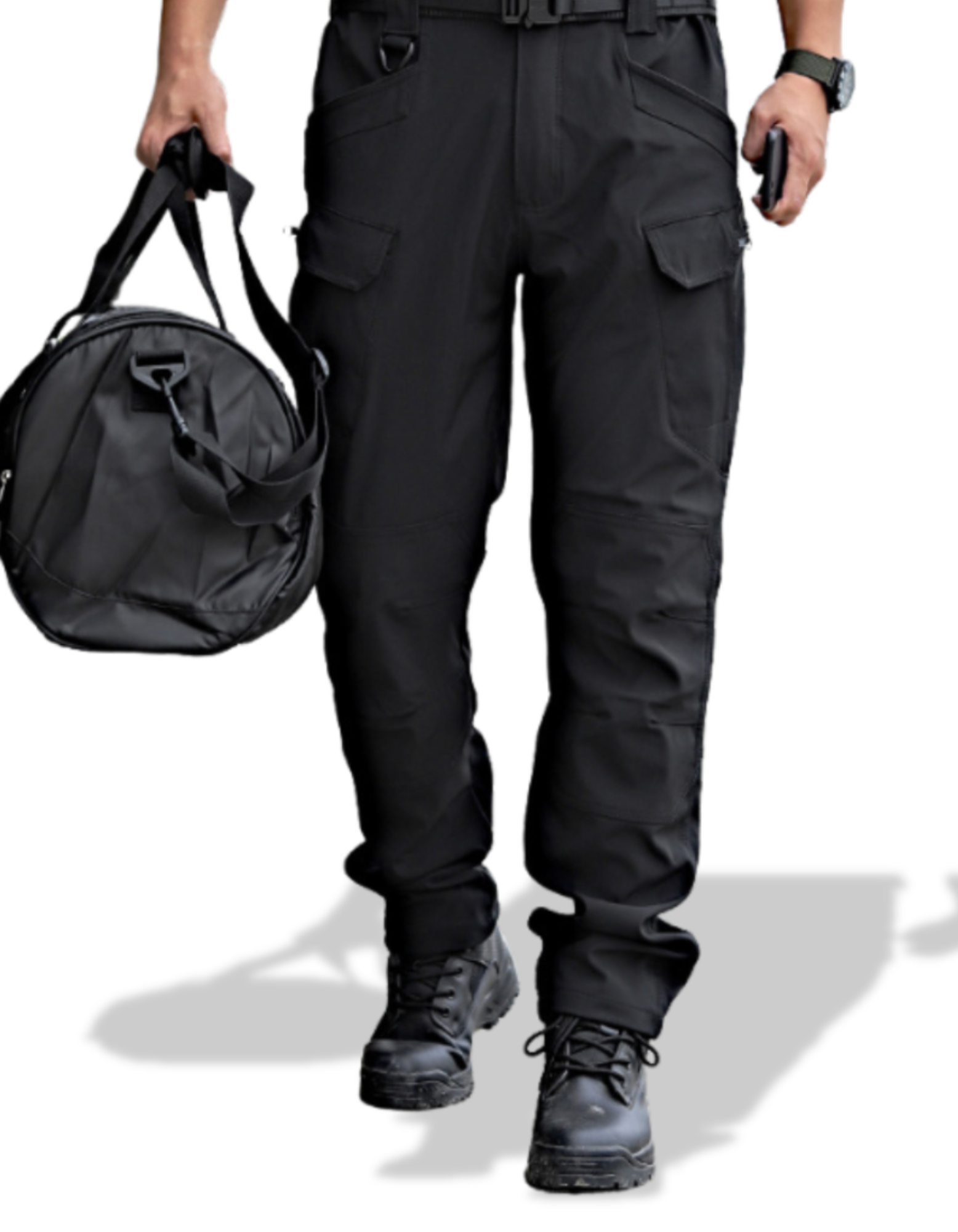 Morgan™ | Stretch Bikerhose mit Holstertaschen