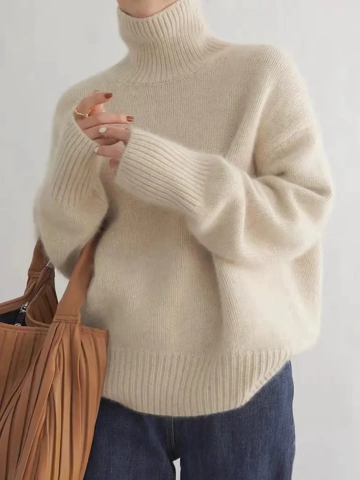 MICAELA | edler Rollkragenpullover - webermode