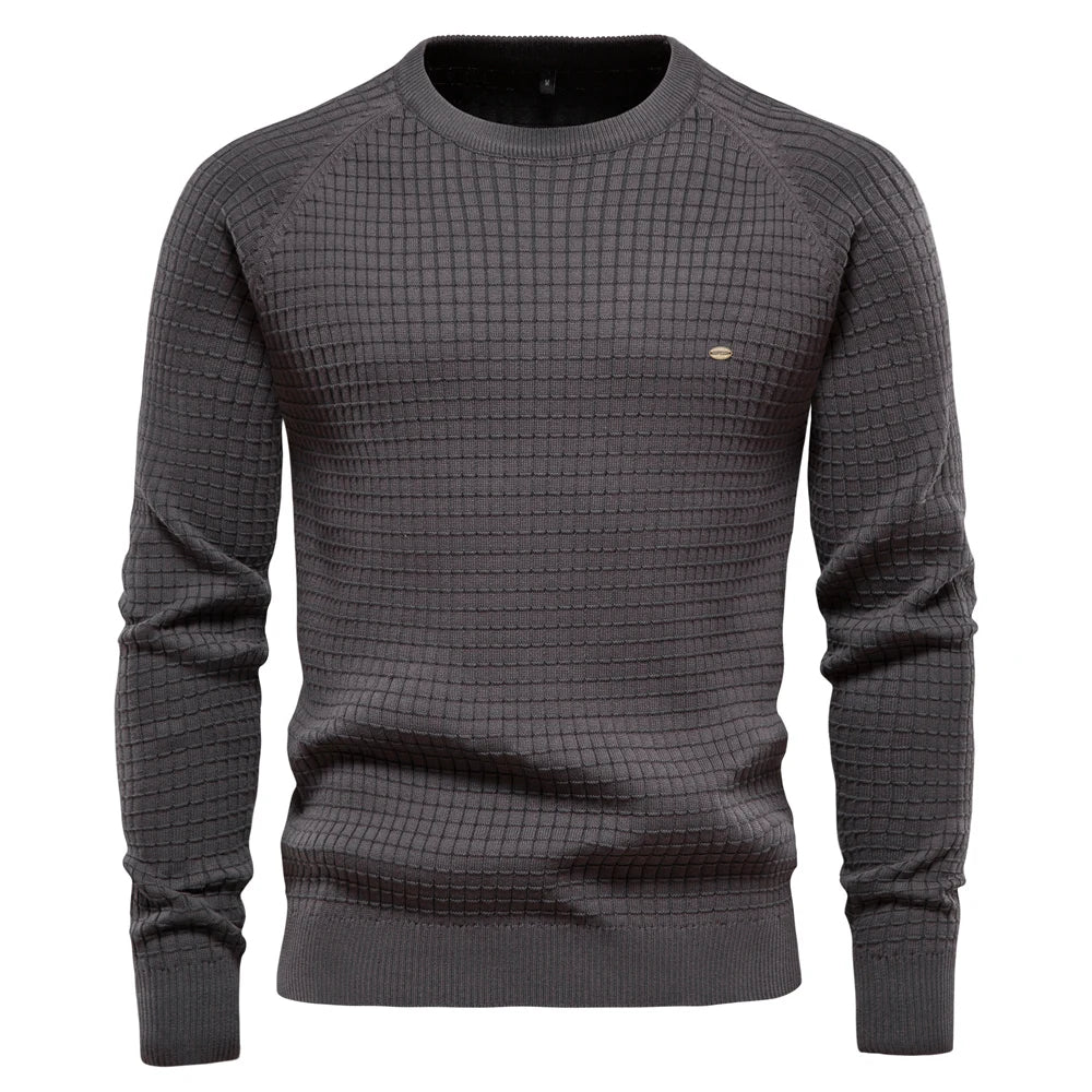JULLS FASHION™ | HERRENTRUI MIT RASTERMUSTER