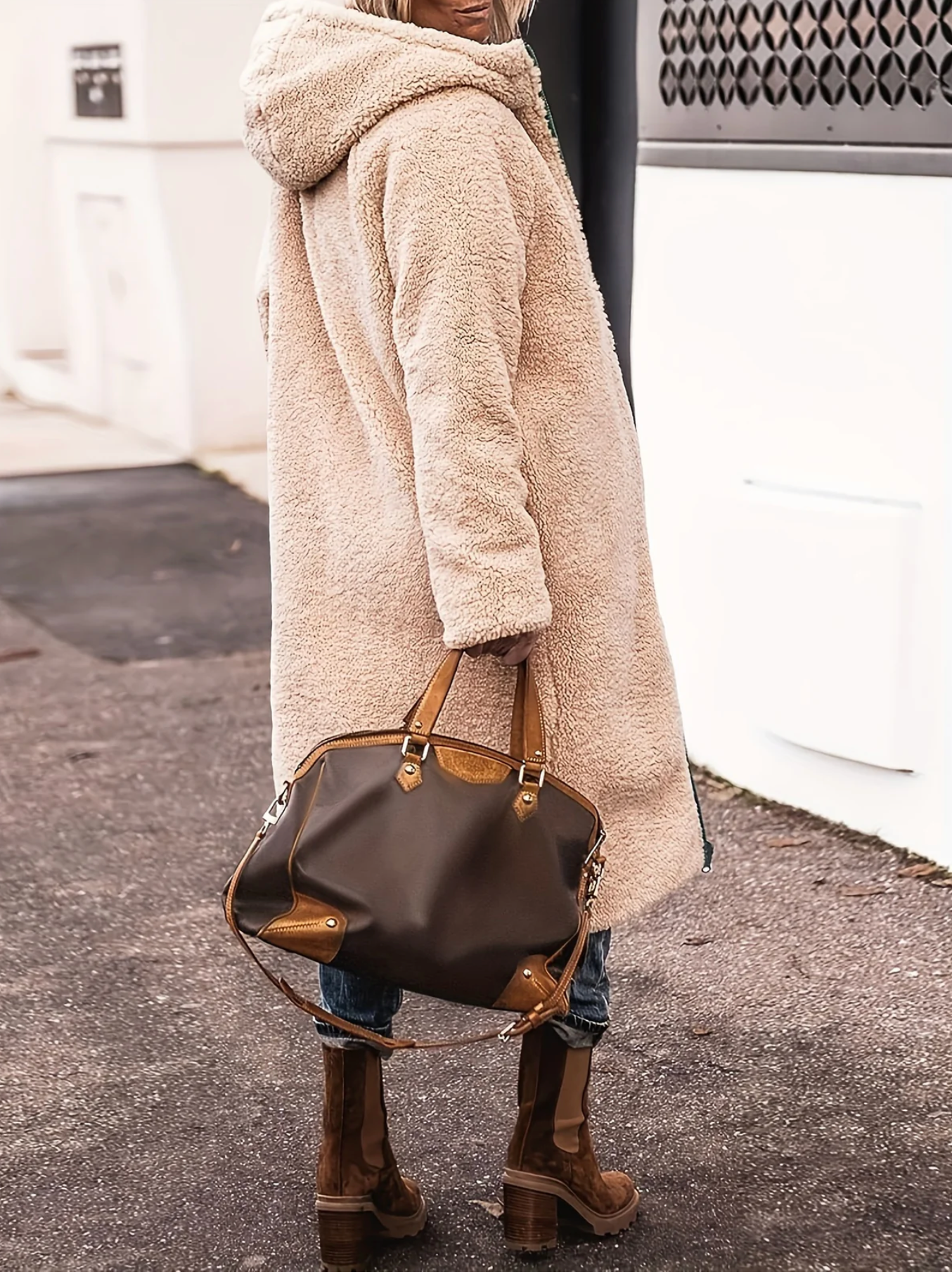 ARAVENA™ | WARME WENDE-PARKA-JACKE MIT SHERPA-FUTTER